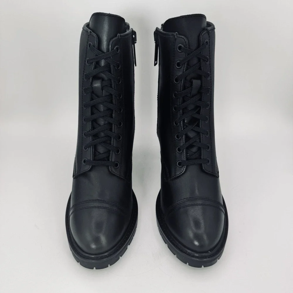 Thursday‎ Boot Co. Rebel Boots Women's Size 8.5 Black Leather